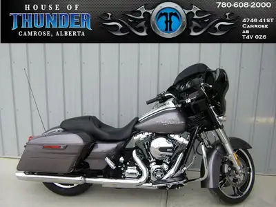 Take command of the road with this 2015 Street Glide Special, Harley's best-selling touring bagger t...