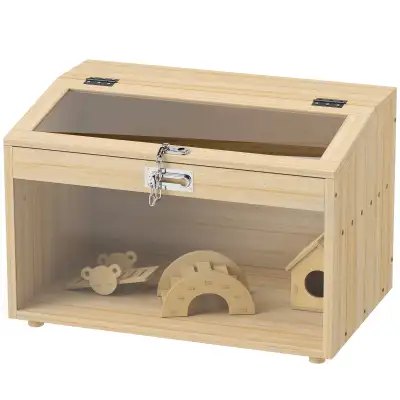 22"L Hamster Cage with Openable Top & Acrylic Windows, Small Ani, View more