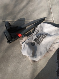 BLACK & DECKER BLOWER ATTACHMENTS AND BAGS