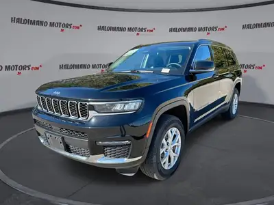 // ACCIDENT FREE!! // Meet the 2023 Jeep Grand Cherokee L Limited 4x4, now available at Haldimand Mo...
