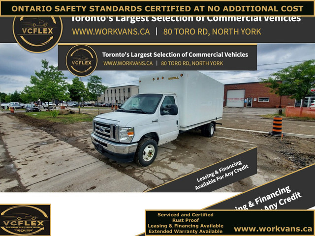 2022 Ford E-450 16Ft Box - V8 Gas - Bluetooth & Ramp in Cars & Trucks in City of Toronto