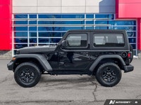 Recent Arrival! Black 2024 Jeep Wrangler Sport 4x4, One Owner, Clean Car Fax Report, Push Button Sta... (image 1)