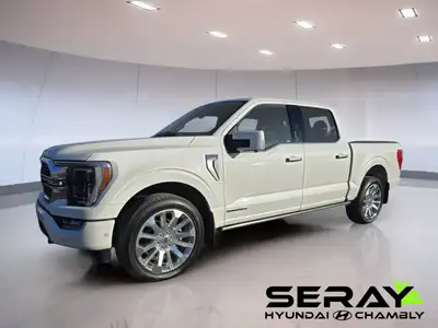 FORD F-150 2023 XL SUPERCREW AWD CUIR TOIT OUVRANT SIEGES CHAUFFANTS ET VENTILES VOLANT CHAUFFANTS C...