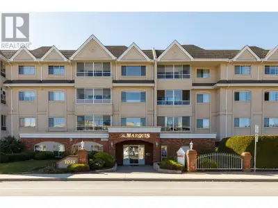 Welcome to the Marquis 55+ retirement community in downtown Kelowna! This spacious 2 bed / 2 bath +...