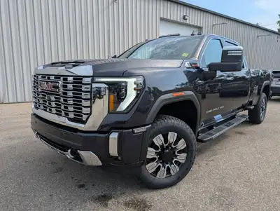 Get ready to power through your day with the 2025 GMC Sierra 3500HD Denali, now available in a strik...