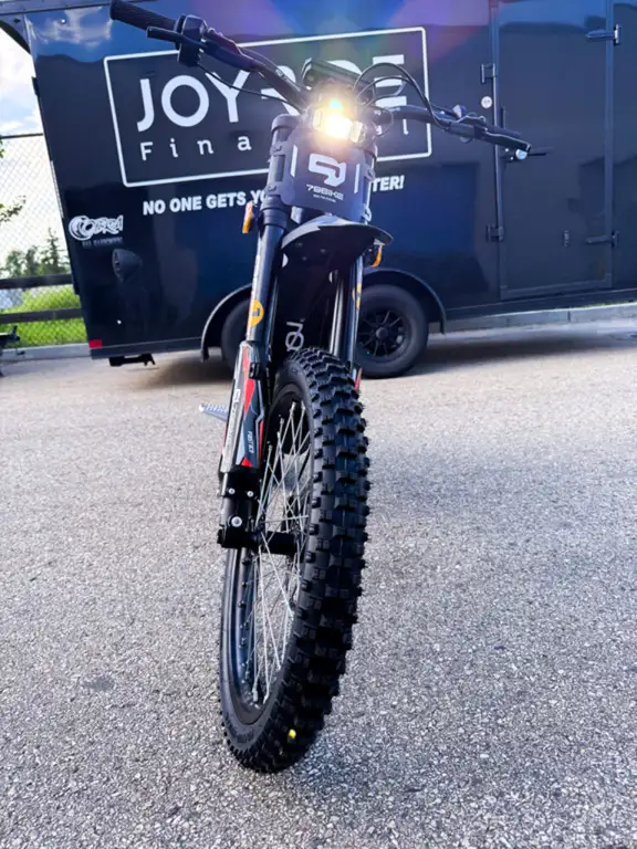 2025 79Bike Falcon Pro Electric Dirt Bike Kenshi Black in Street, Cruisers & Choppers in Strathcona County - Image 3