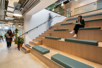 Beautifully designed workspaces to facilitate new connections.