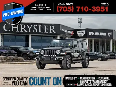 Welcome to Barrie Dodge Chrysler Jeep. This vehicle is certified. You can trust that each certified...