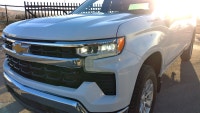 Step up to our used 2023 Chevrolet Silverado 1500 LT Crew Cab 4X4 that's impressive in Summit White!... (image 8)