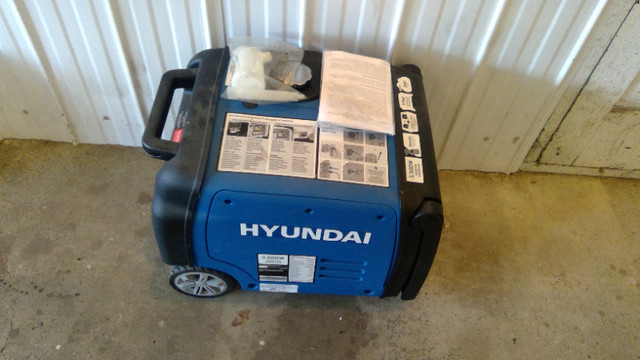 Hyundai 3500 generator with electric start in Other in Red Deer