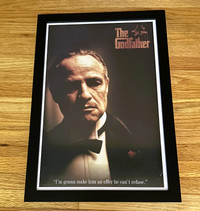 Framed 1972 The Godfather Movie Poster