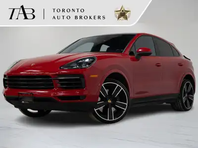 This 2021 Porsche Cayenne Coupe is a local Ontario vehicle. As part of Porsches iconic SUV lineup, t...