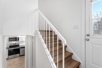 Fully renovated spacious 2 & 3 bedroom townhomes features kitchen with modern features and finishes... (image 8)