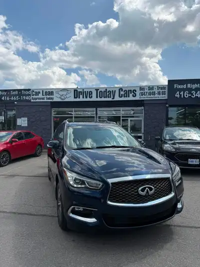 2017 INFINITI QX60 AWD 4DR – Luxury 7-Passenger SUV | AWD | 3.5L V6 Experience comfort, luxury, and...