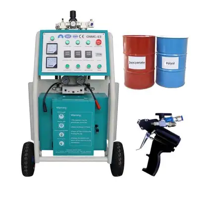 Finance Available: New Machine Polyurethane Insulation Spray Machine Insulation Portable Polyurethan...