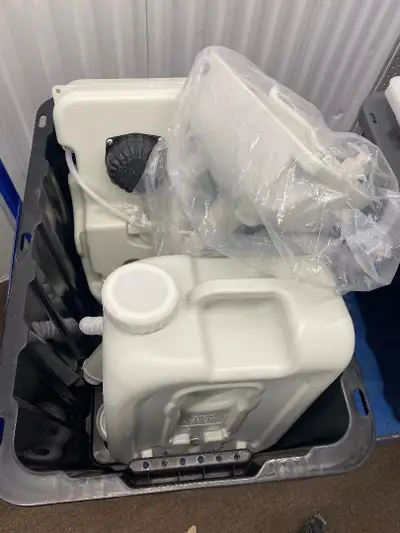 Portable Sink with waste tank  ( three times used), View more