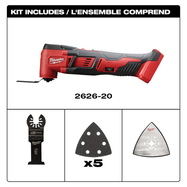 Milwaukee M18 Cordless Muti-tool 2626-20  -  BRAND NEW in Other in Oakville / Halton Region - Image 4