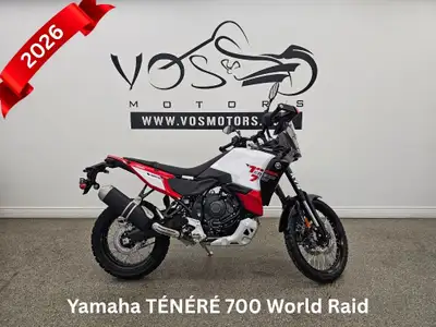 Vos Motors -No Payments for 1 Year Experience the thrill of adventure with the 2026 Yamaha XTZ7WRTW...