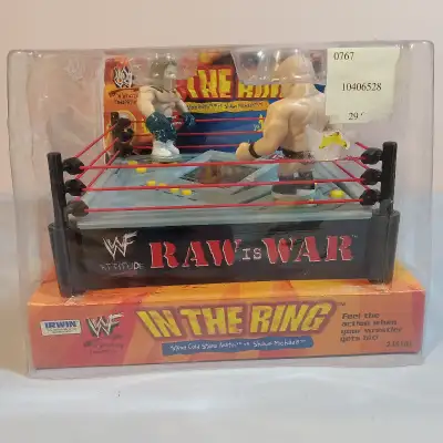 1999 WWF Raw Is War In The Ring Game. Never used. Official Licensed Product. Stone Cold Steve Austin...