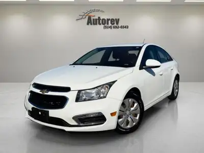 2015 CHEVROLET CRUZE. Prix: 5480$ Odomètre: 190 000 KM Couleur extérieure: BLANC Couleur intérieure:...