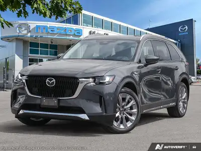 Introducing the stunning 2026 Mazda CX-90 MHEV GT AWD, now available in a stylish gray exterior pair...