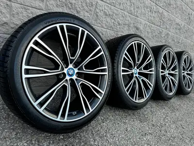 Continental VikingContact 7 Snow Tires and original 21 inch BMW X3 / X4 Style 726i Staggered "BMW In...