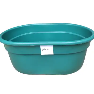 NEW 60L , 150L & 380L LARGE PLASTIC FEEDER & WATERER ANIMAL TUB, View more