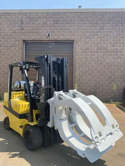 Package deal $34,950 | Forklift only $22,950 We have this solid 2006 Yale 8,000 lb propane forklift...