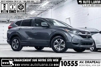 Auto Luana 2017 HONDA CR-V PRENEZ UN RENDEZ-VOUS / BOOK AN APPOINTMENT (514) 327-5553 186000 KM CERT...
