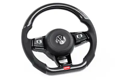 The APR Steering Wheel is beautiful, functional, and convenient to purchase. The top and bottom sect...