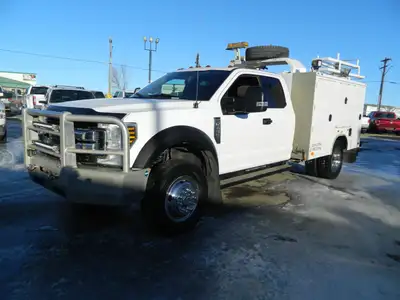 Welcome to Central Truck Sales. 2019 FORD XLT F-450 SERVICE TRUCK / V-MAC AIR COMPRESSOR .6.8L gas e...