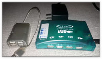 HUB USB 4ports de 500ma chac.