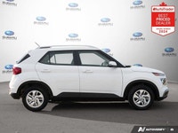 New Price! Odometer is 5716 kilometers below market average! Lunar White 2023 Hyundai Venue Preferre... (image 5)
