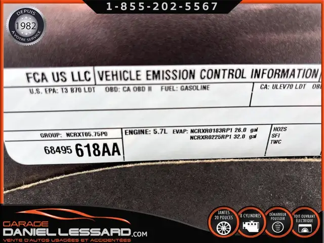 Ram 1500 Classic WARLOCK 4 X 4 CREW CAB BTE 5.7 PIEDS, HEMI 2022 in Cars & Trucks in St-Georges-de-Beauce - Image 46