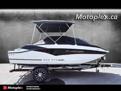 Motoplex St-Eustache SVX 171 OB 90HP deck boat bateau Ponte Starcraft SVX 171 2026 avec moteur Suzuk...
