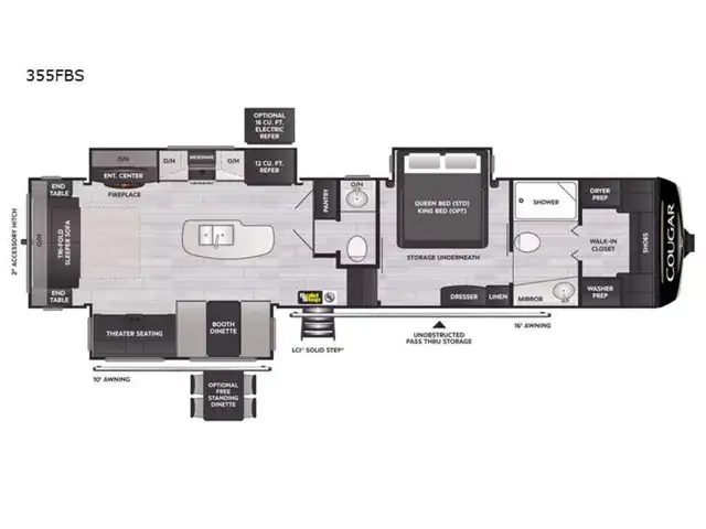 2022 Keystone RV Cougar 355FBS in Travel Trailers & Campers in Penticton - Image 3