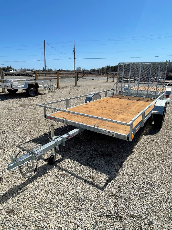 2022, 6×12 Single Axle Galvanized Utility Trailer by K-Trail in Other in Sudbury