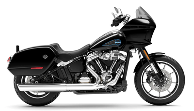 Heritage-inspired tank graphics and an FXRT-style fairing look retro, but the Low Rider ST is a mode...