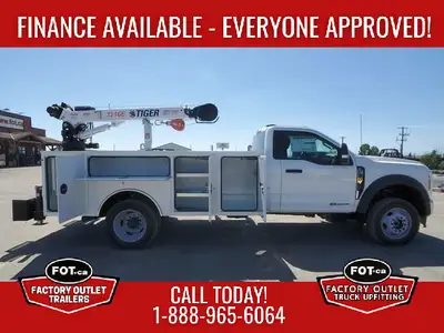 NEW 9ft x 94in Steel Crane Body w/ Crane Body from CM Truck Beds Truck Not Included. Just Shown for...