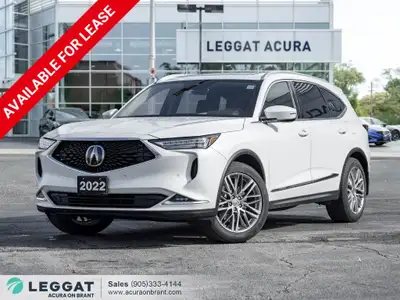 Step up to refined luxury and performance with this 2022 Acura MDX Platinum Elite a premium 3-row SU...