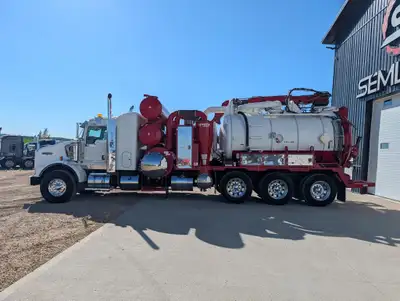2011 Kenworth T800 Combo Vac Truck TC407 Code Tank Over 70k in work order just completed including r...