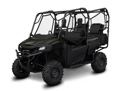 2025 Honda Pioneer 700-4P Deluxe 3 vitesses, 1 cylindres, Essence, Système de refroidissement: Refro...