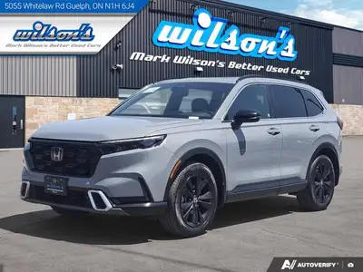 Check out this certified 2023 Honda CR-V Hybrid Touring AWD | Leather | Sunroof | Nav | Heated Wheel...