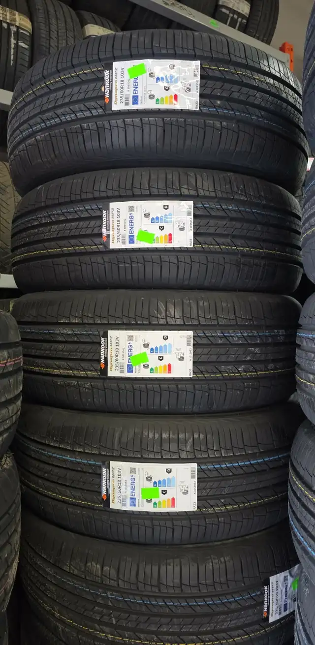 235/60R18 HANKOOK DYNAPRO HP2 ALL SEASON TIRES in Tires & Rims in Markham / York Region - Image 2