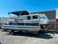 Sold ~2015 South Bay 18’ Pontoon Boat with Trailer