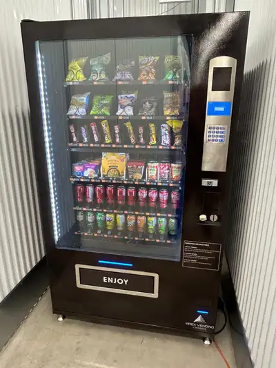 Grow your vending income with the Apex 3 or Apex 5 Wide combo vending machines start with snacks dri...