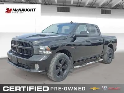 This 2022 RAM 1500 Classic Express is powered by a 5.7L V8 engine, paired with an 8-speed automatic...