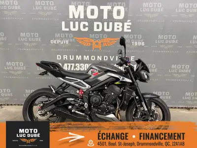 2024 Triumph Street Triple 765 R Triumph Street Triple 765 R 2024 9 898 KM FREINS ABS MOTO IMMATRICU...