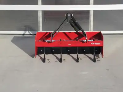 SPRING INTO SUMMER REBATE, $150. Cat 1 - 3 Point Hitch, 48 Inch Box Scraper, complete with 4 Scarifi...