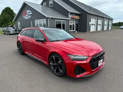 2021 Audi RS 6 Avant 4.0 V8 TFSI quattro Turbocharged V8 makes 600 horsepower 627 lb-ft of torque 4....
